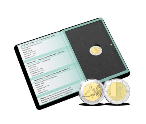 Finland 2 euro Proof 2025 - State Visits of Finland – Diplomacy and Foreign Policy