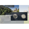 ANDORRA 1,25 EURO 2022 - Cultural Heritage from Andorra - Squirrel and Saint Jean de Caselles for 29.00 € ✅