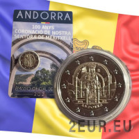 Andorra 2 euro BU coincard 2021 - Centenario de la Coronación - Nuestra Señora de Meritxell Andorra 2 euro BU coincard 2021 - Centenario de la Coronación - Nuestra Señora de Meritxell