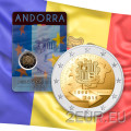 Andorra 2 euro BU Coincard 2015 - 25 años de unión aduanera con la UE por 31.00 € ✅