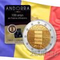 Andorra 2 euro BU Coincard 2017 - 100 años del Himno de Andorra por 23.50 € ✅