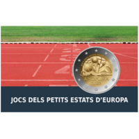 Andorra 2 euro prueba 2025 - Juegos de los Pequeños Estados de Europa