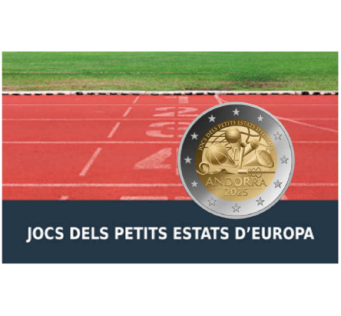 Andorra 2 euro proof 2025 - Games of the Small States of Europe for 35.00 € ✅