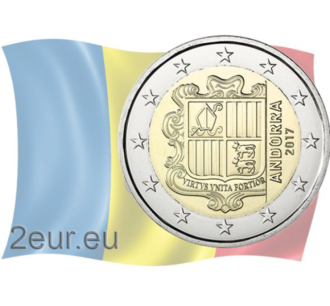 Andorra 2€ UNC 2020 - "Escudo de Armas" por 6.50 € ✅