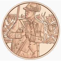 Austria 10 euro coin 2026 - Aufdirndln – Anpirschen - Horn