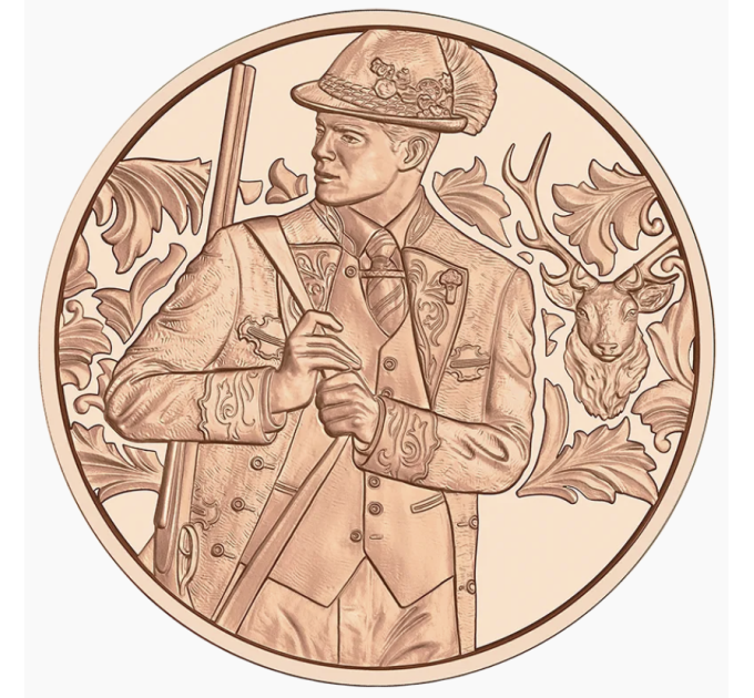 Austria 10 euro coin 2026 - Aufdirndln – Anpirschen - Horn for 13.50 € ✅