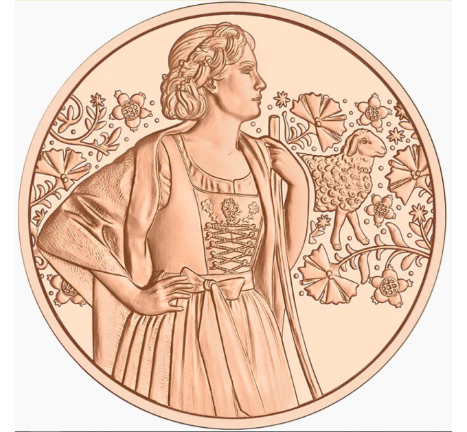 Austria 10 euro coin 2026 - Aufdirndln – Loden for 13.50 € ✅