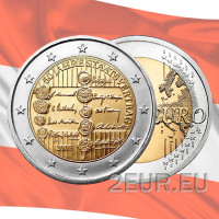 Austria 2 euro UNC 2005 - 50 Years State treaty