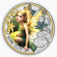 Austria 3 euro coin 2026 - Mythical creatures - The Elf
