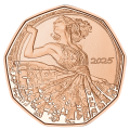Austria 5 euros de Moneda 2025 - baila solo por 7.00 € ✅