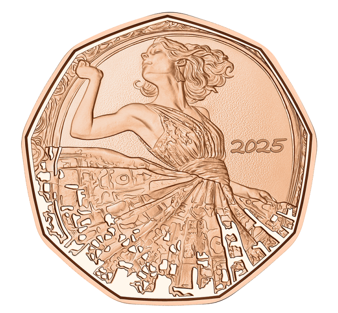 Austria 5 euros de Moneda 2025 - baila solo por 7.00 € ✅