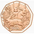Austria 5 euro coin 2026 - Dürer's Three Bunnies for 7.00 € ✅