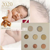 Austria Cartera Euro BU 2020 - JUEGOS DE MONEDAS PARA BEBÉ