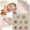 Austria Cartera Euro BU 2023 - JUEGOS DE MONEDAS PARA BEBÉ por 38.00 € ✅