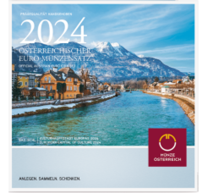 Austria Euro coin set BU 2024 - Bad Ischl – the cultural capital of Europe for 37.00 € ✅