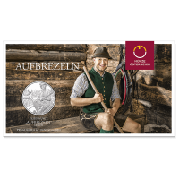 Austria 10 euros  Moneda de plata 2025 - Falda dirndln – Cuero