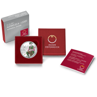 Austria 10 euros  Moneda de plata Proof 2025 - Falda dirndln – Cuero
