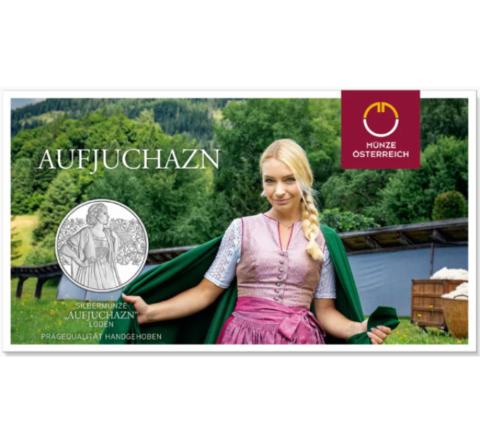 Austria 10 euro Silver coin 2026 - Aufdirndln – Loden for 47.00 € ✅