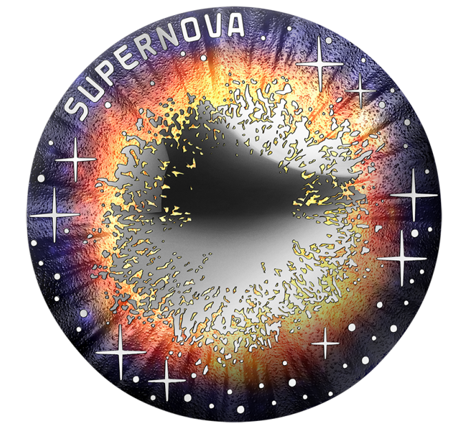 AUSTRIA 20 EURO Silver coin 2024 - The Uncharted Universe – Supernova for 125.00 € ✅