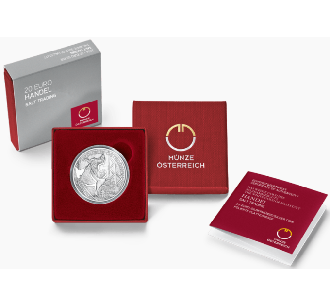 Austria 20 euros Moneda de plata 2024 – Comercio de oro blanco por 72.00 € ✅