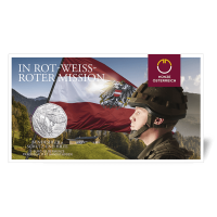 Austria 5 euros Moneda de plata 2015 - Fuerzas Armadas de Austria