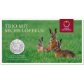 Austria 5 euro Silver coin 2026 - Dürer's Three Bunnies for 25.00 € ✅