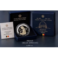 Belgium 2 euro proof 2026 - The National Geographic Institute (NGI)