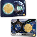 Belgium 2,5 euro BU 2025 - 50 years of the European Space Agency - NL + FR for 19.00 € ✅