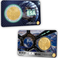 Belgium 2,5 euro BU 2025 - 50 years of the European Space Agency - NL + FR