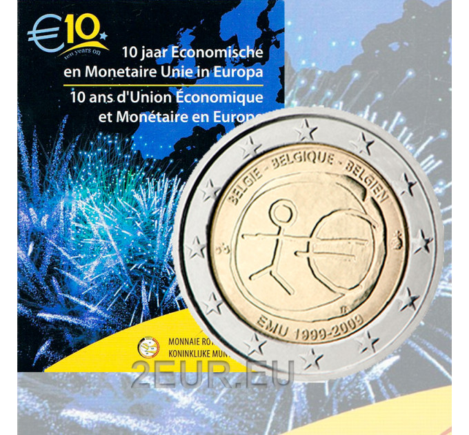 Bélgica 2 euros BU 2009 - EMU por 29.50 € ✅