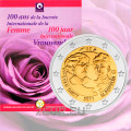 Bélgica 2 euros BU 2011 - Día internacional de la mujer por 29.50 € ✅