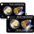Bélgica 2 euros BU 2018 - Satélite Europeo ESRO 2B - NL+FR por 36.00 € ✅