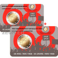 Belgium 2 euro BU 2018 - 50th Anniversary of May 1968 Events in Belgium - Student Revolt - NL+FR for 30.00 € ✅
