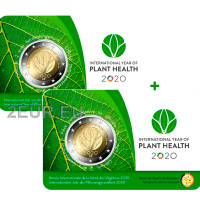 Belgium 2 euro BU 2020 - International Year of Plant Health - NL+FR