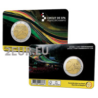 Bélgica 2 euros BU 2025 - Circuito de Spa-Francorchamps - FR