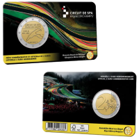 Bélgica 2 euros BU 2025 - Circuito de Spa-Francorchamps - FR + NL