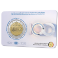 Belgium 2 euro BU 2026 - 100 years of NMBS - FR for 10.00 € ✅
