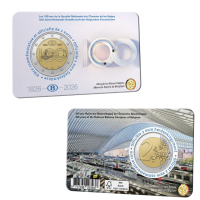 Belgium 2 euro BU 2026 - 100 years of NMBS - FR + NL