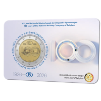 Belgium 2 euro BU 2026 - 100 years of NMBS - NL