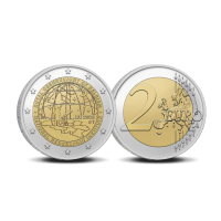 Bélgica 2 euros UNC 2026 - El Instituto Geográfico Nacional (NGI)