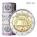BÉLGICA 2 ROLLO DE EUROS 2007 - TRATADO DE ROMA por 110.00 € ✅