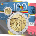 Belgium 2 euro BU 2021 - 100th anniversary of the Belgium - Luxembourg Economic Union (BLEU) - FR for 13.00 € ✅