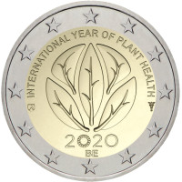 Bélgica 2 euro UNC 2020 - Año Internacional de la Sanidad Vegetal