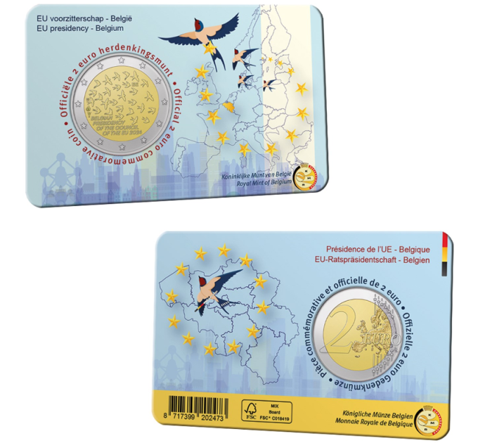 Bélgica 2 euros BU 2024 - Presidencia de la UE - NL por 11.50 € ✅