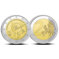 Bélgica 2 euros UNC 2023 - 75 años de sufragio universal femenino en Bélgica