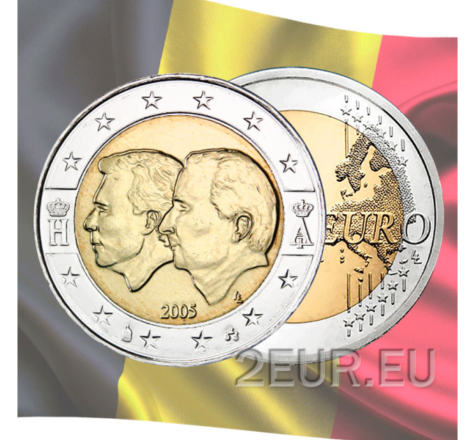 Bélgica 2 euro UNC 2005 - Unión Económica Bélgica por 15.50 € ✅