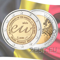 Bélgica 2 euro UNC 2010 - Presidencia de la UE