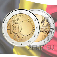 Bélgica 2 euro UNC 2013 - 100 años del Real Instituto Meteorológico