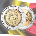 Belgium 2 euro UNC 2016 - Child Focus for 20.00 € ✅