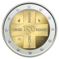 Bélgica 2 euro UNC 2014 - 150 años de la Cruz Roja Belga por 17.50 € ✅